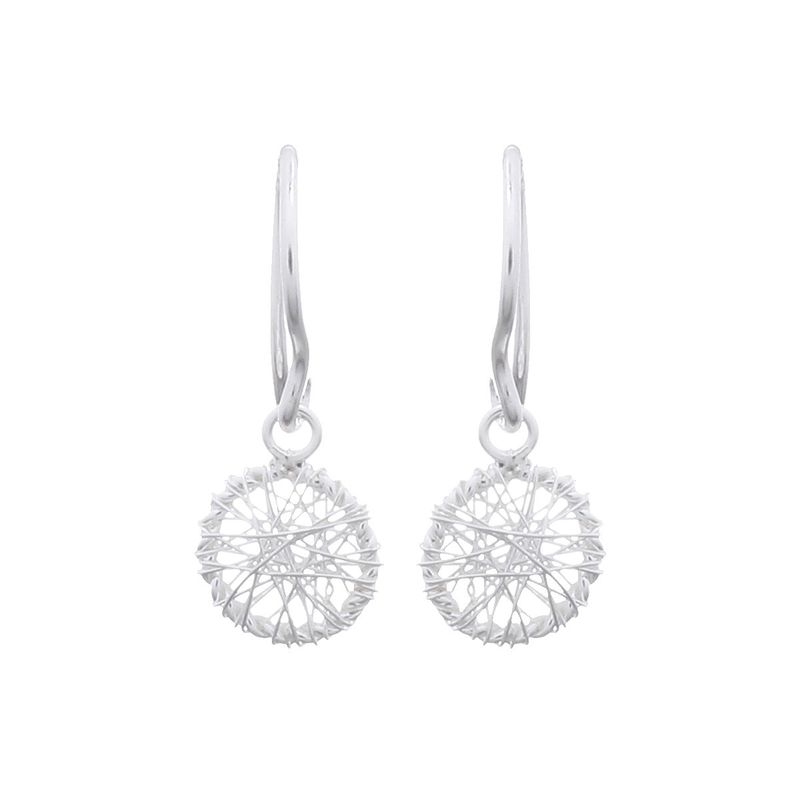 MABELITA - Aros Aritos Mini Alambrismo Plata 925