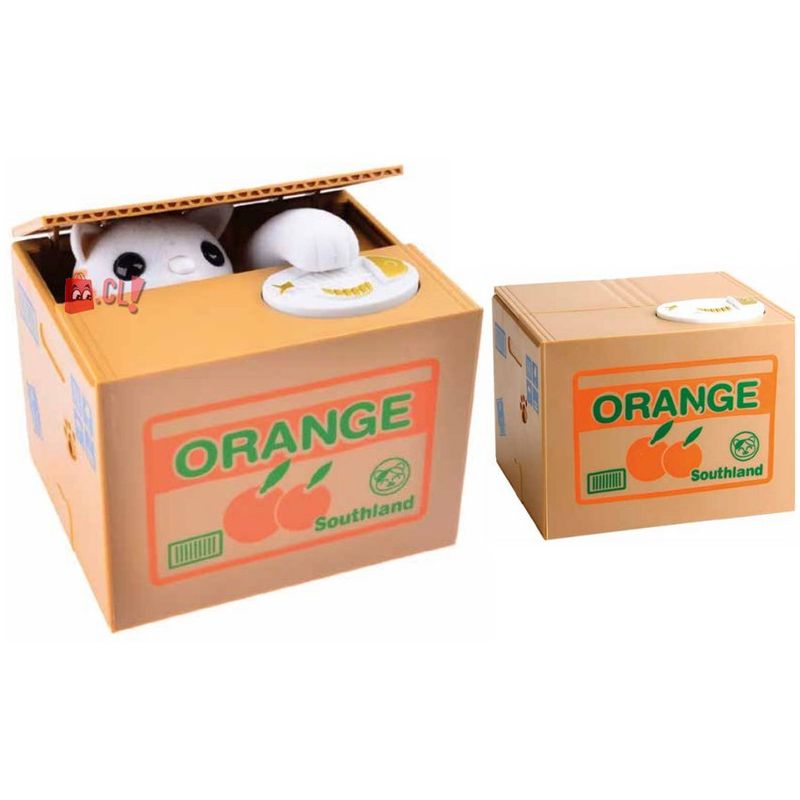 PUNTO STORE - Alcancía Gato Roba Monedas - Puntostore
