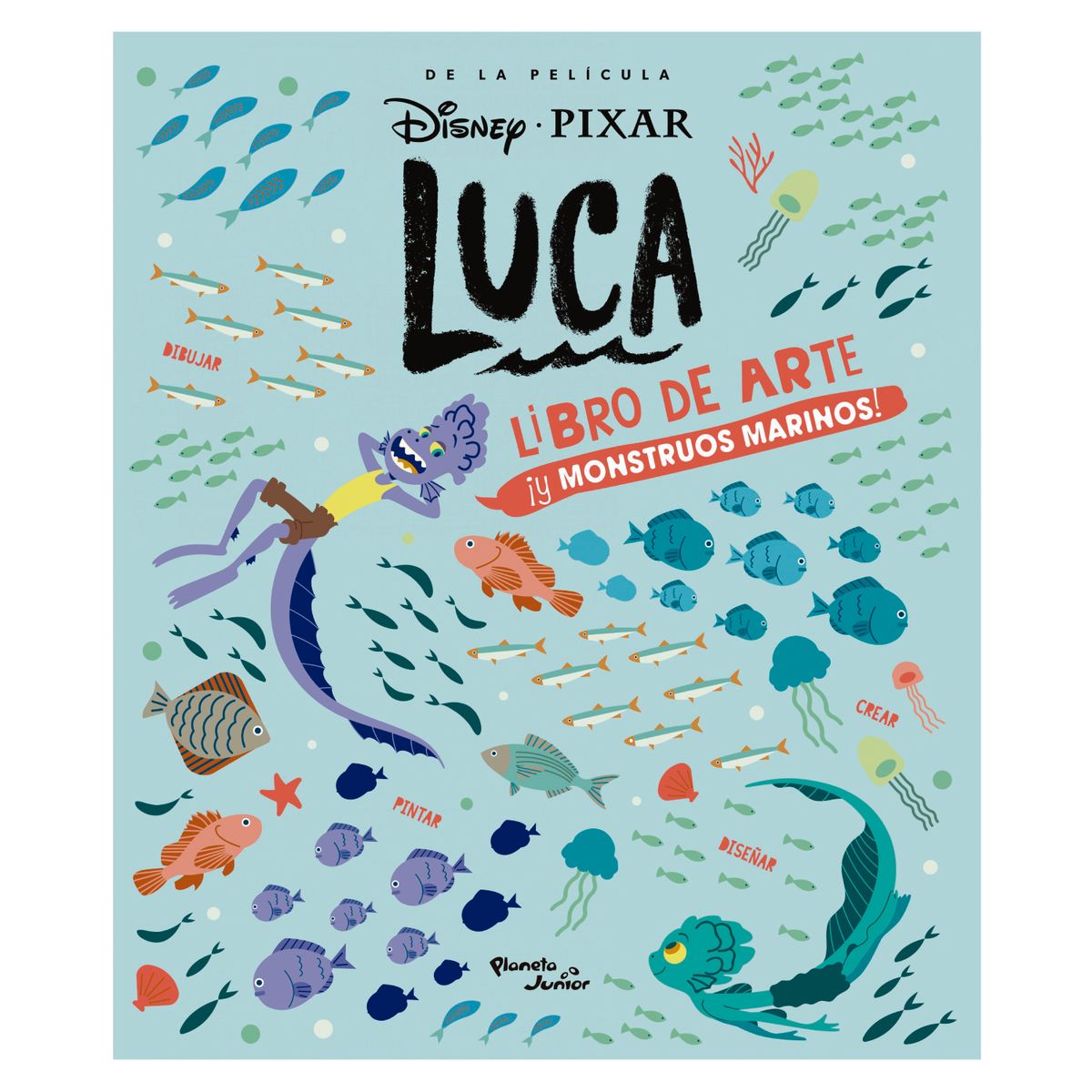 PLANETA JUNIOR - Luca. Libro de arte y monstruos marinos