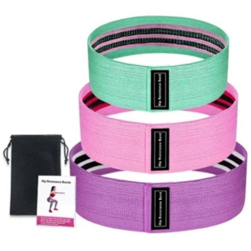 GENERICO - Set de bandas de resistencia para glúteos glute bands género