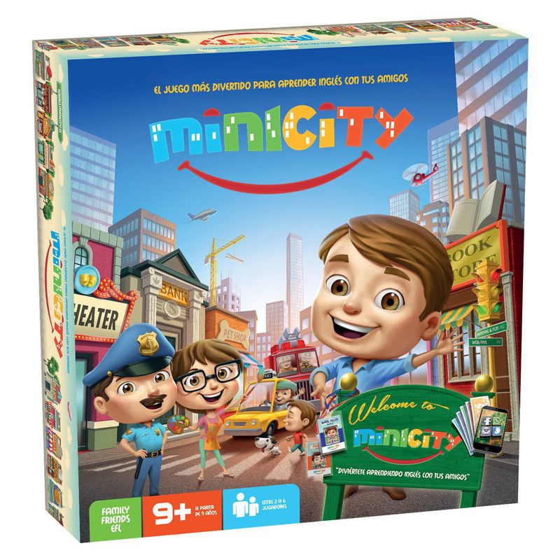 MINICITY - Minicity Clásico Aprende Inglés Jugando