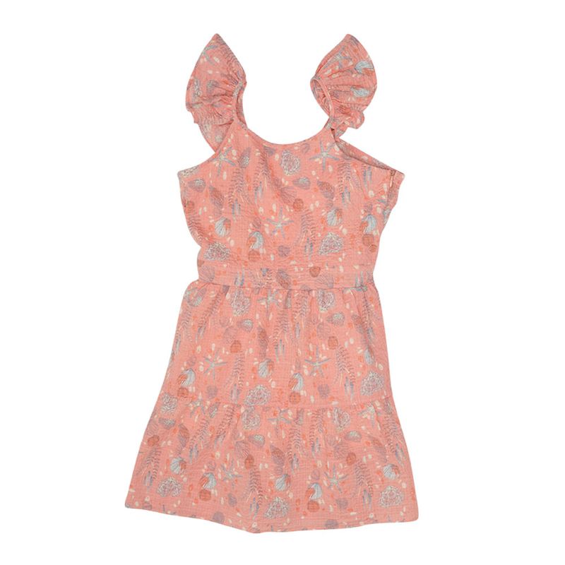 PILLIN - Vestido Niña Coral Pillín PILLIN