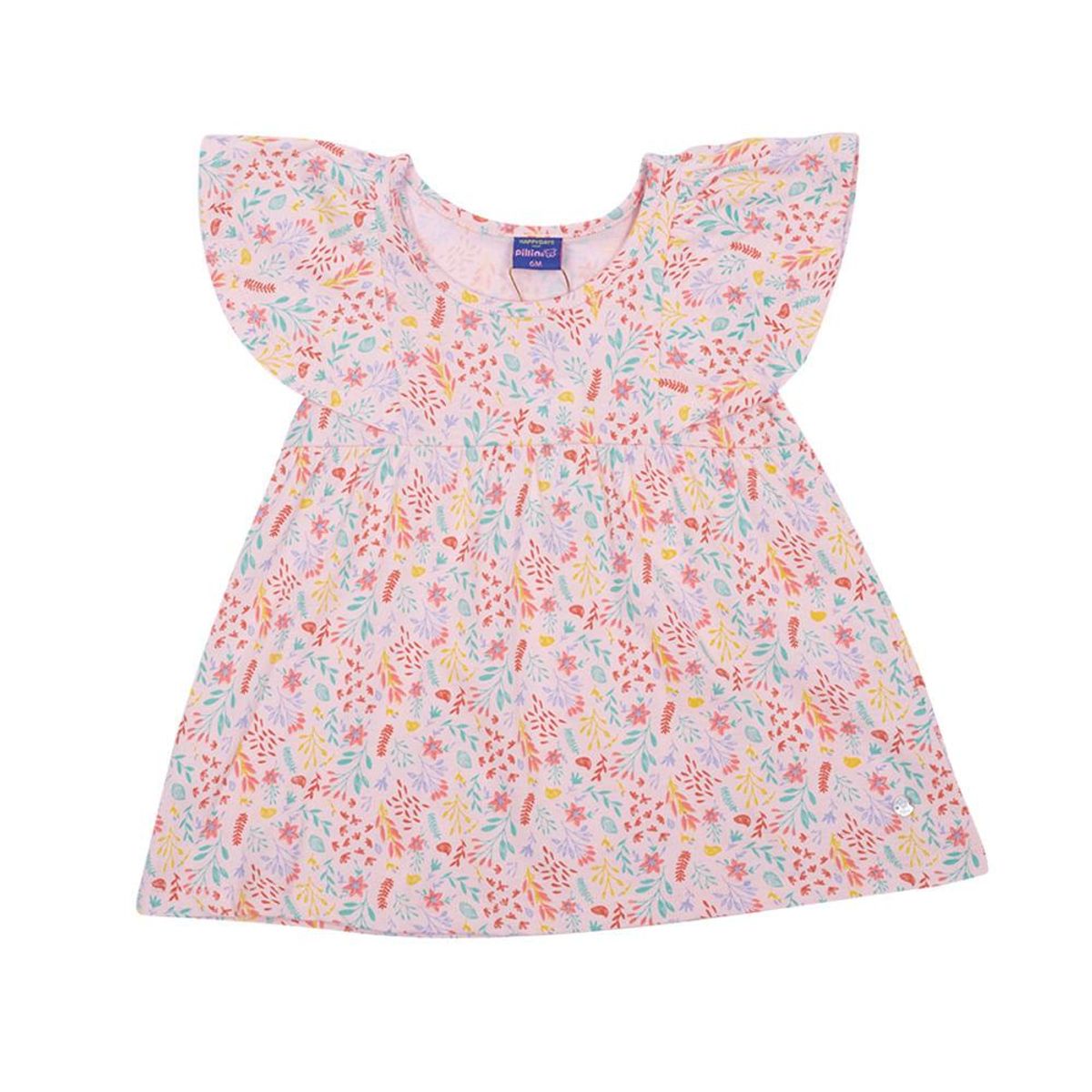 PILLIN - Vestido Bebé Niña Rosado Pillín PILLIN