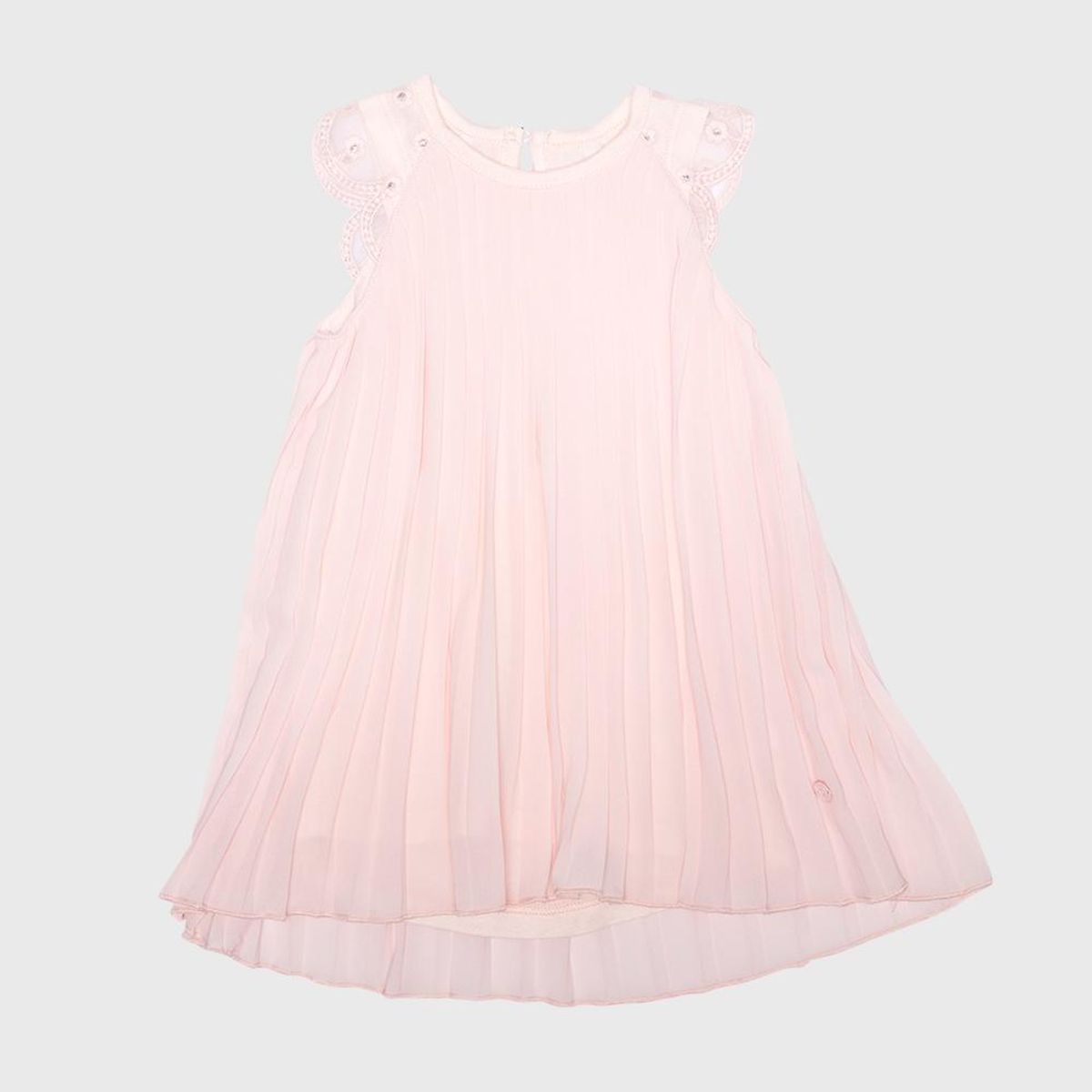 PILLIN - Vestido Bebe Algodón Verano Niña Rosado PILLIN