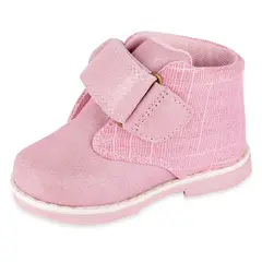 PILLIN - Zapato Bebé Algodón Invierno Niña Rosado