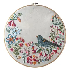 EMPORIO CURANIPE - Kit para bordar Cuadro Pajarito 15 H