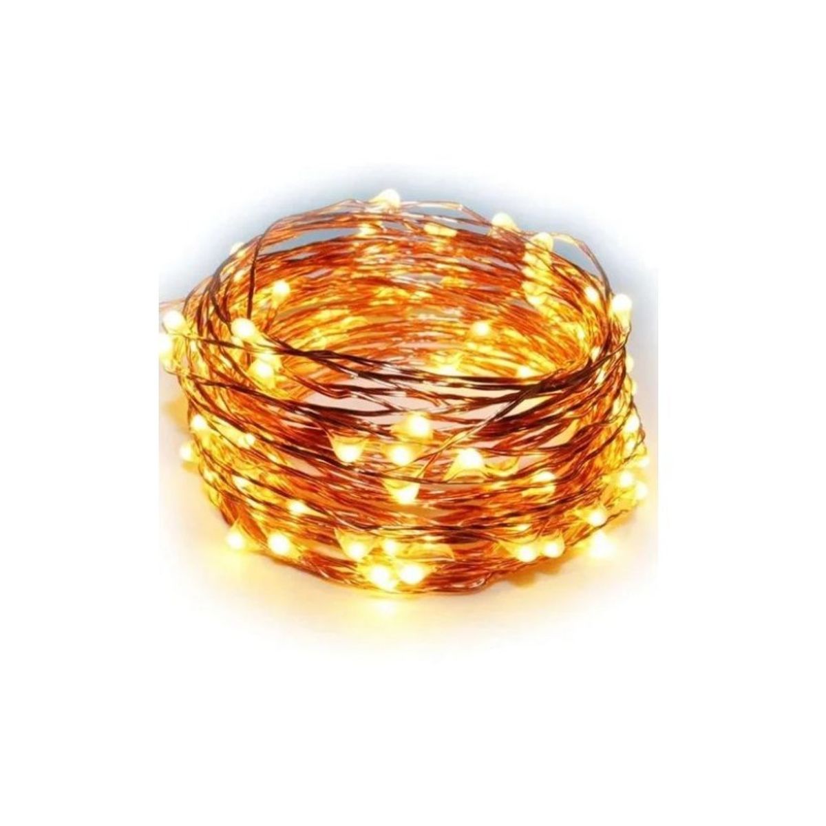 GENERICO - Luces hadas guirnalda 10 metros 50 mini led boda decoracion