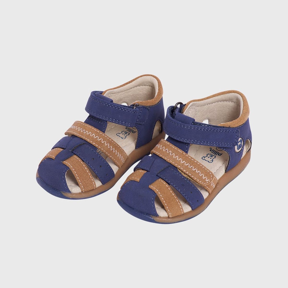 PILLIN - Sandalia Bebe Verano Niño Azul Pillin PILLIN