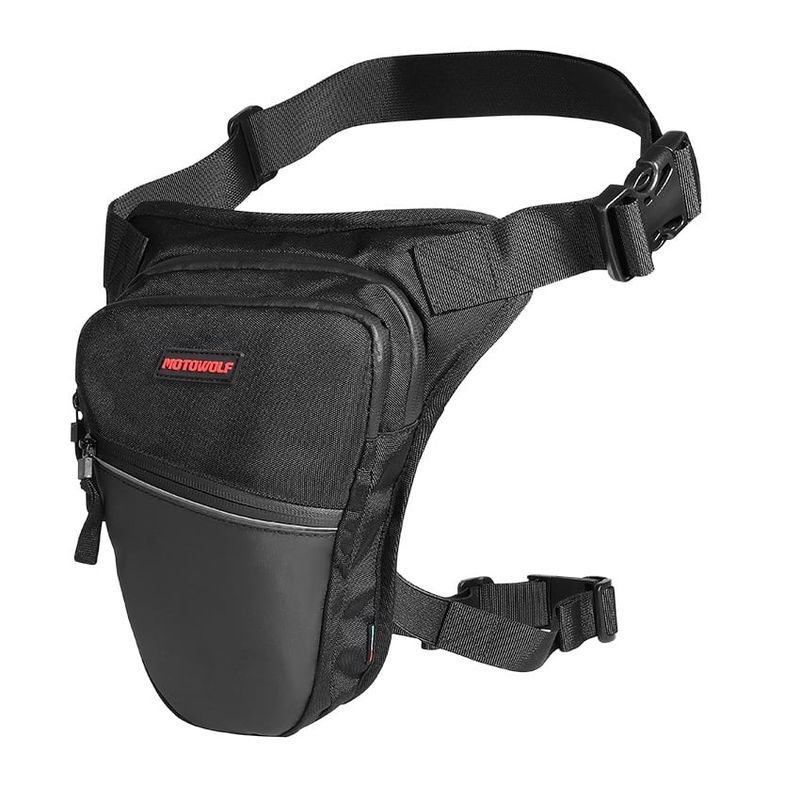 MOTOWOLF - Bolso de Pierna y hombro Motowolf 0706 Impermeable