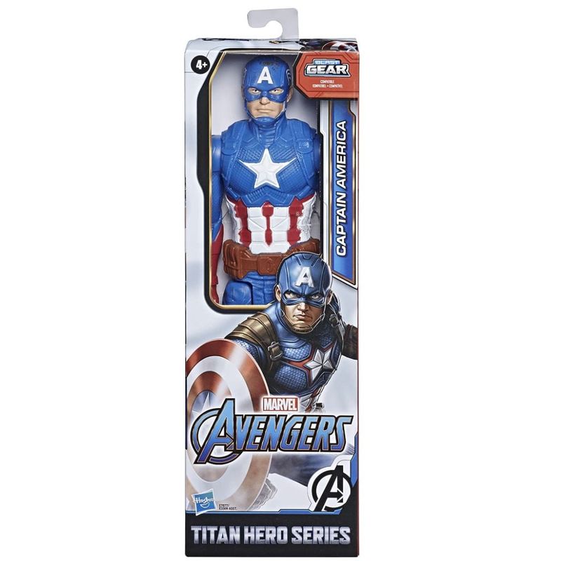 DISNEY - Figura Titan Hero - Capitan America - Avengers
