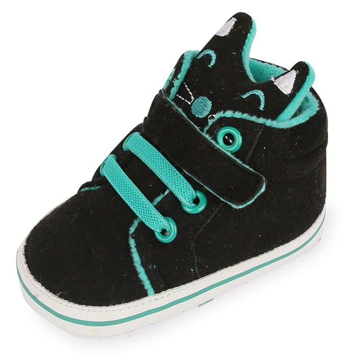 Botin Bebe Invierno Nino Negro Negro 15