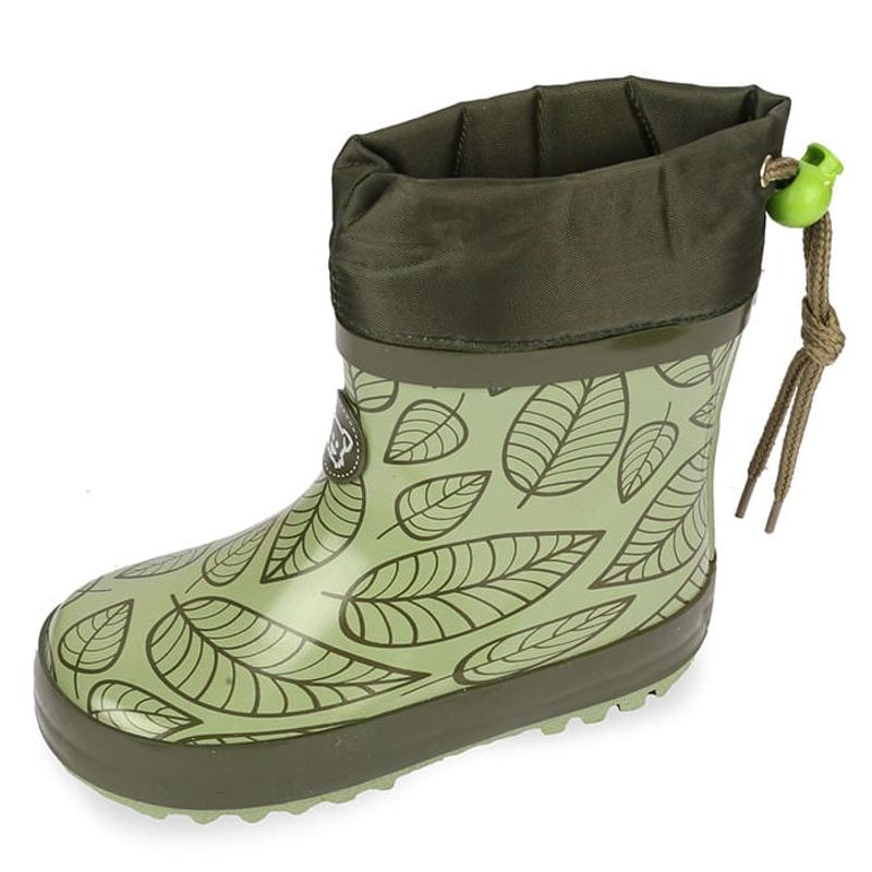 PILLIN - Bota De Agua Bebé Invierno Niño Verde PILLIN