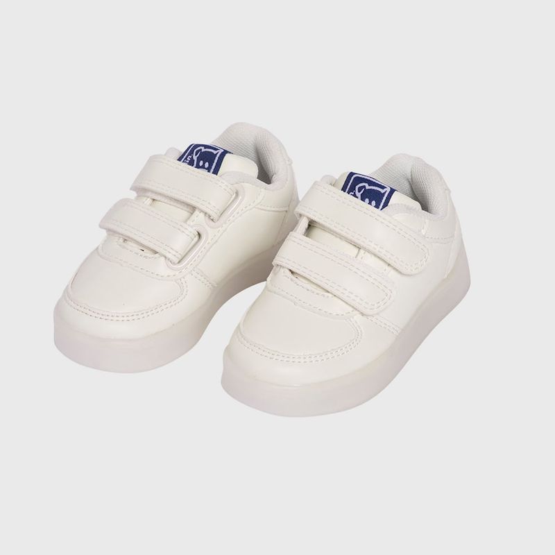 PILLIN - Zapatillas Luces Bebe Niño Blanco Pillin PILLIN