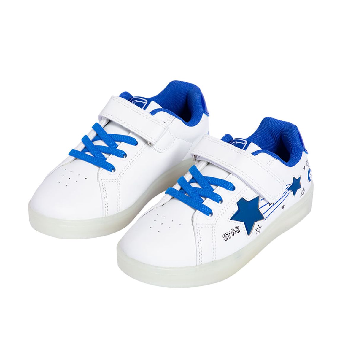 PILLIN - Zapatilla Luces Verano Niño Blanco Pillin PILLIN