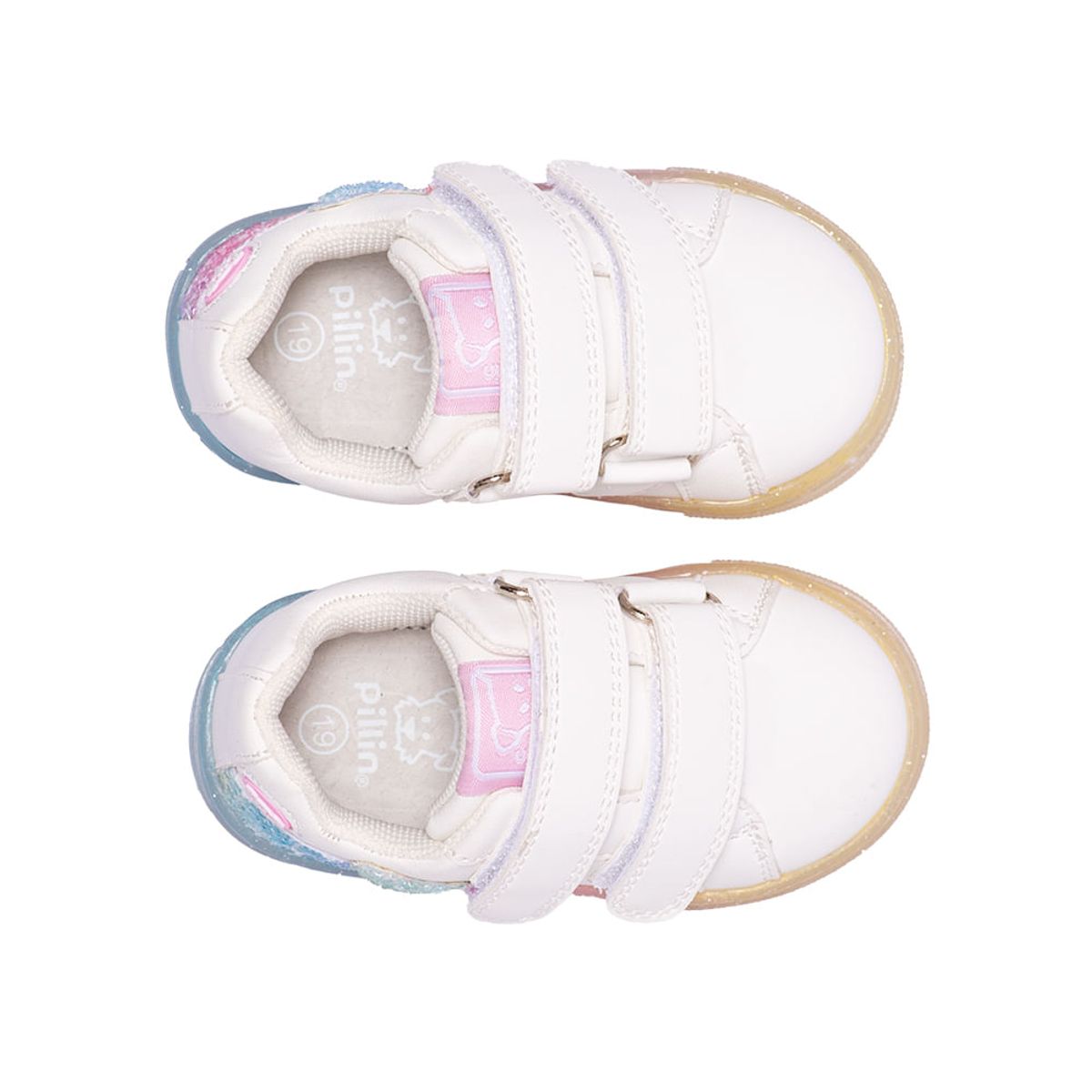 PILLIN - Zapatilla Bebe Verano Niña Blanco PILLIN