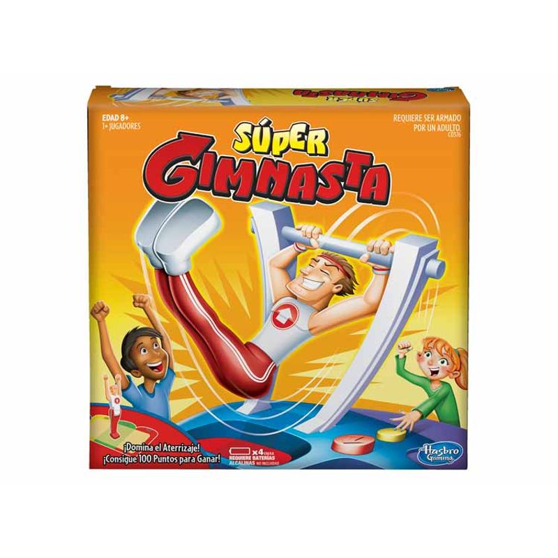 HASBRO - Super Gimnasta - Juego de Mesa - Español