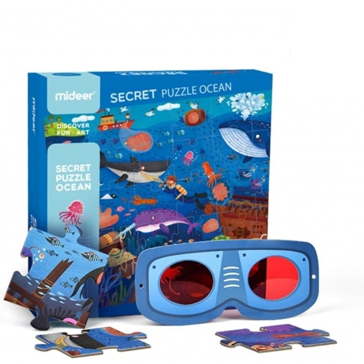 MIDEER - Puzzle El Oceano Secreto