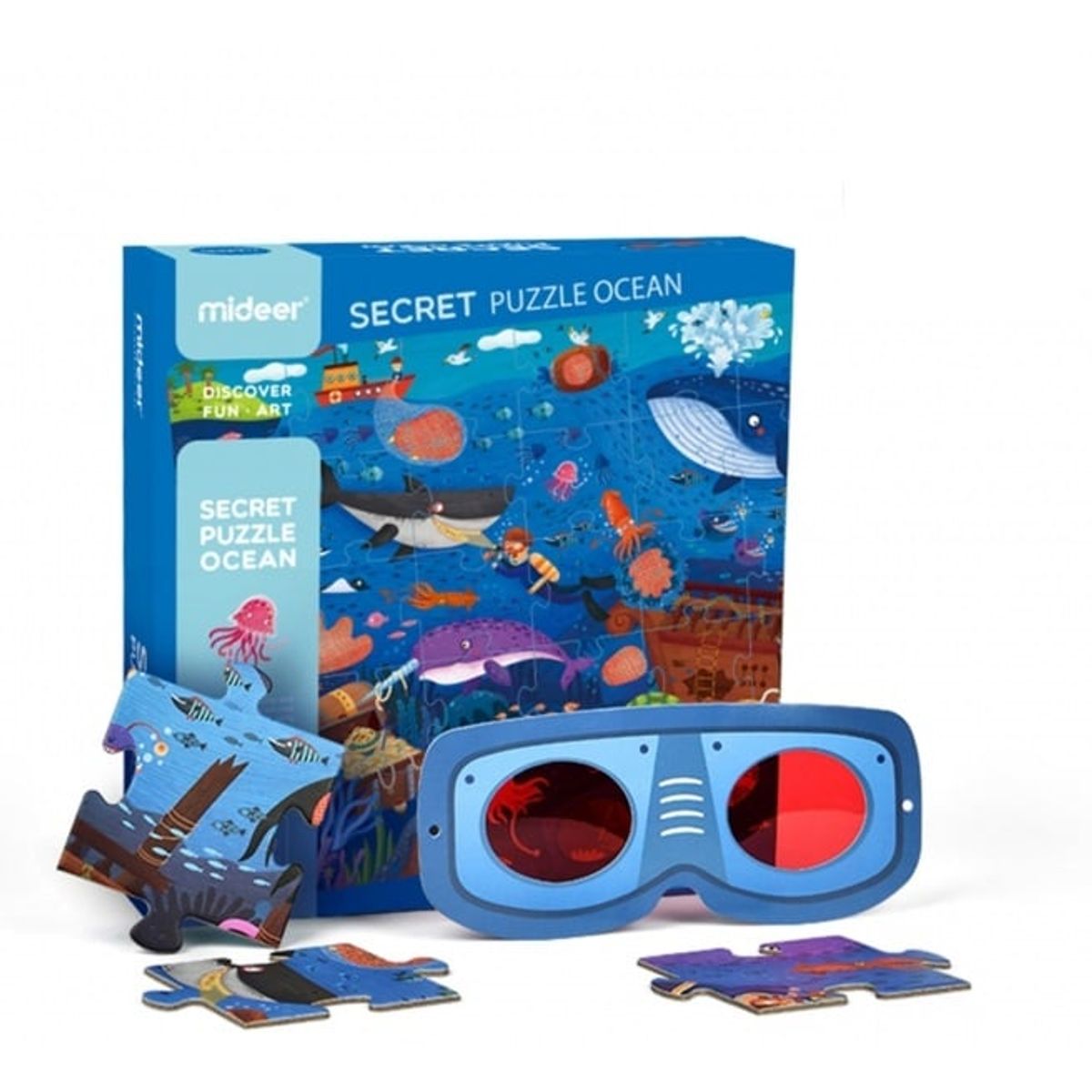 MIDEER - Puzzle El Oceano Secreto