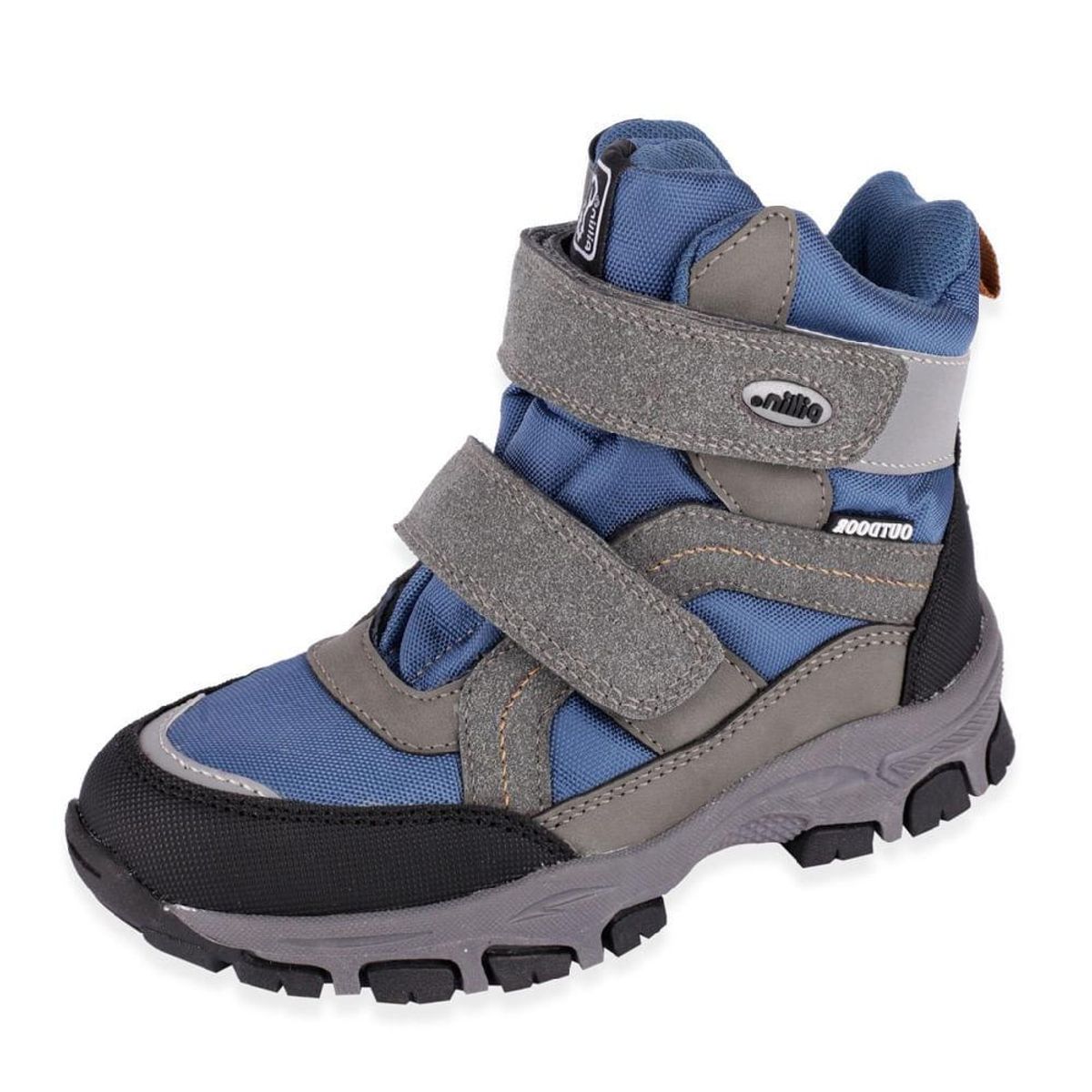 PILLIN - Zapatilla Algodón Invierno Niño Gris PILLIN