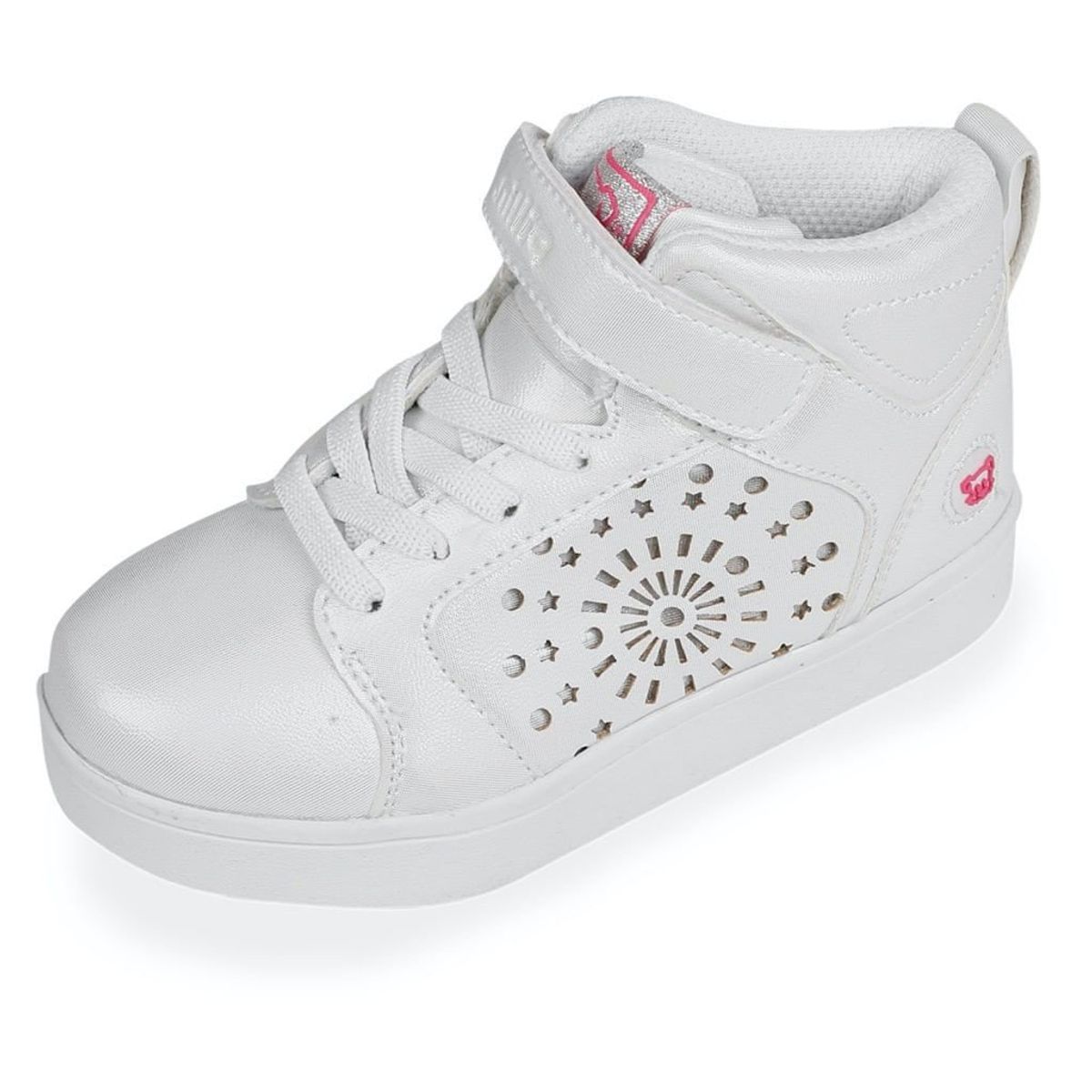 PILLIN - Zapatilla Bebé Algodón Verano Niña Blanco PILLIN