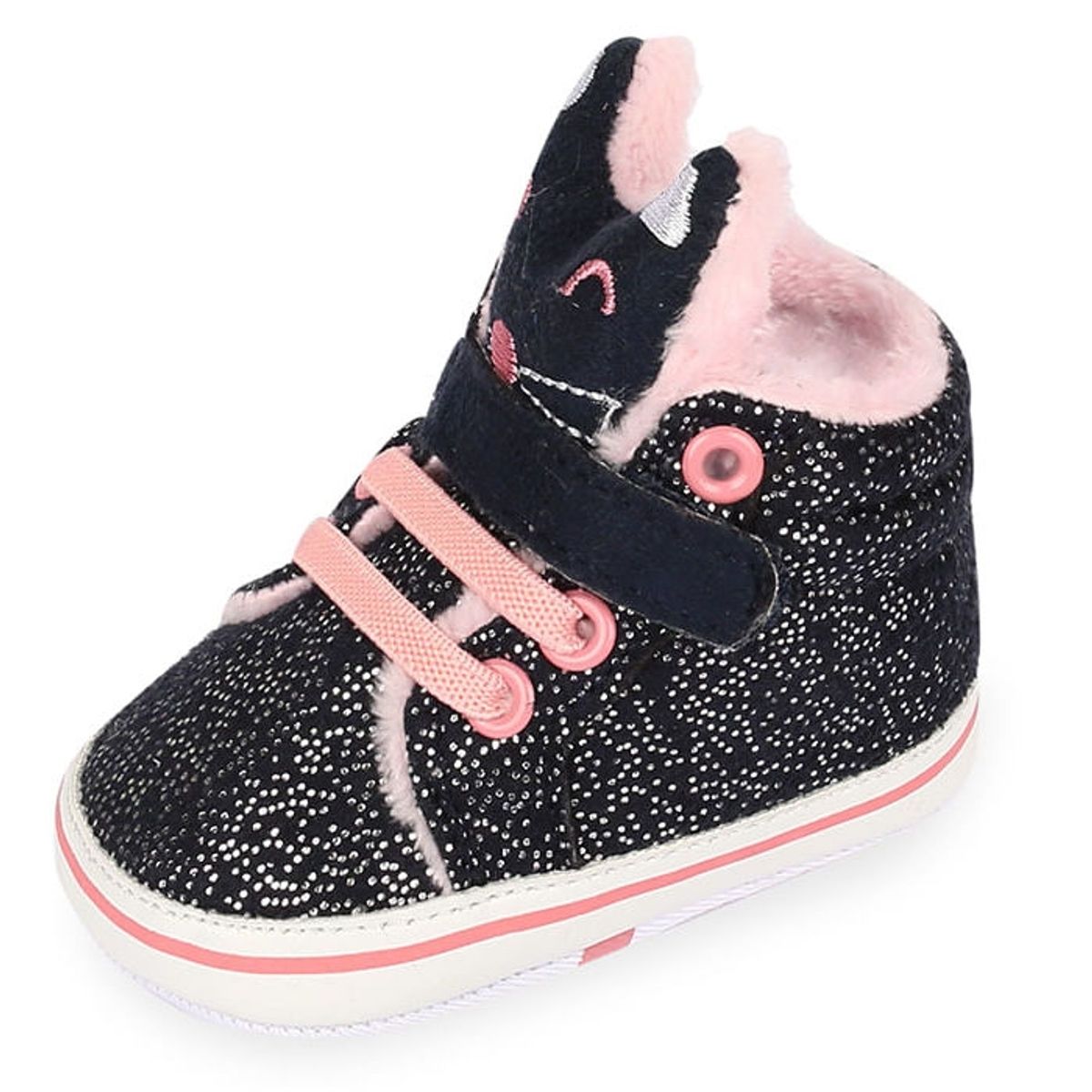 PILLIN - Zapatilla Bebé Algodón Invierno Niña Azul PILLIN