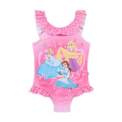 DISNEY - Traje de Baño Bebe Niña Princesas Rosado