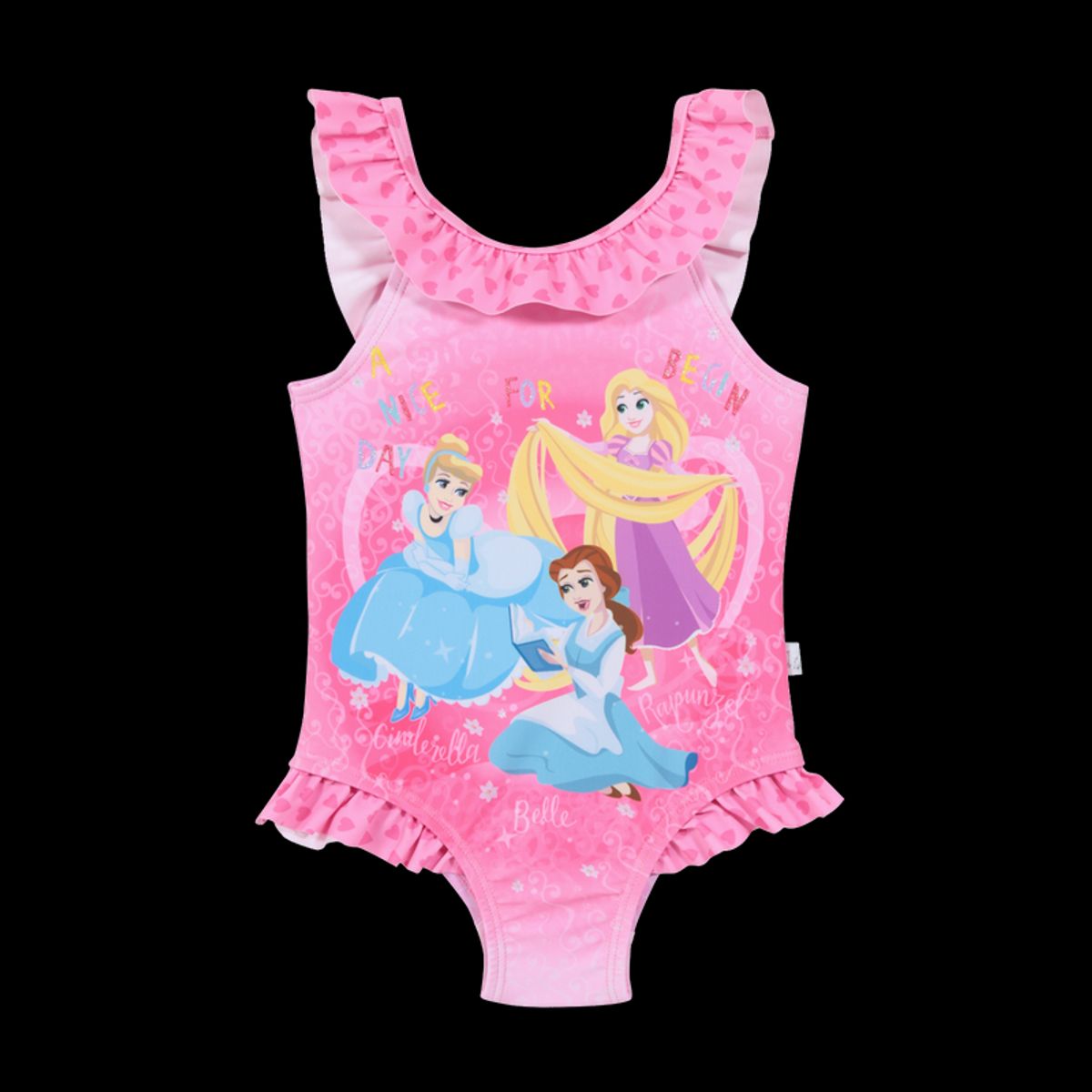 DISNEY - Traje de Baño Bebe Niña Disney Princesas Rosado