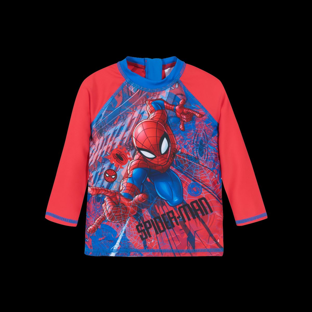 DISNEY - Polera Bebe Niño UV 50 Manga Larga Disney Spiderman Rosado