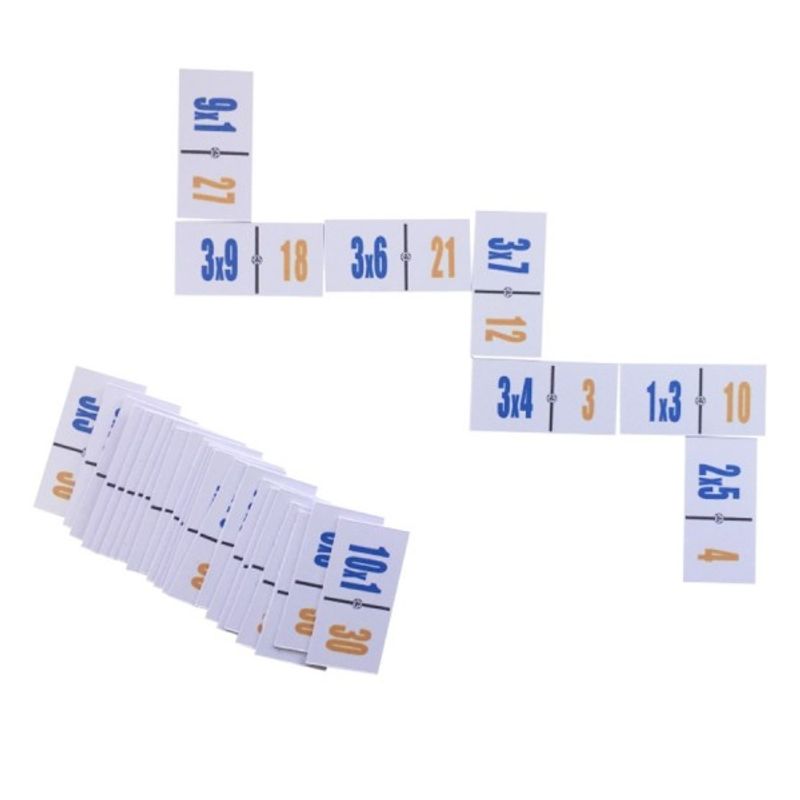 GALILEO - Domino Tablas De Multiplicar 100 Pzs
