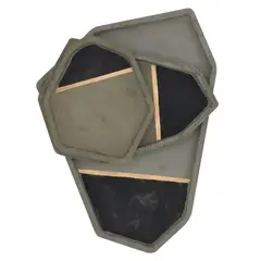BETOH - Set Bandejas Decorativas Hormigón