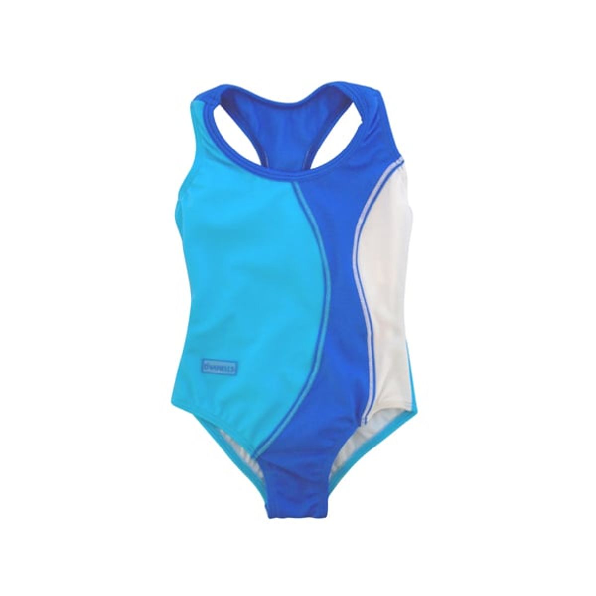 MOONWEAR - Traje de Baño Tricolor Azul Niña