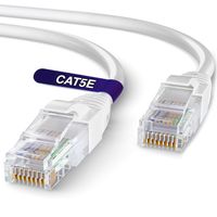 Cable de red cat 5e de 25 metros rj45 Lan Blanco
