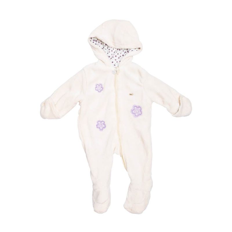 PILLIN - Osito Peludo Forrado Algodón Invierno Niño Crudo PILLIN