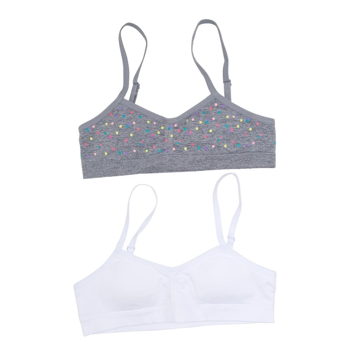 PILLIN - Pack 2 Petos Algodón Verano Niña Multicolor PILLIN