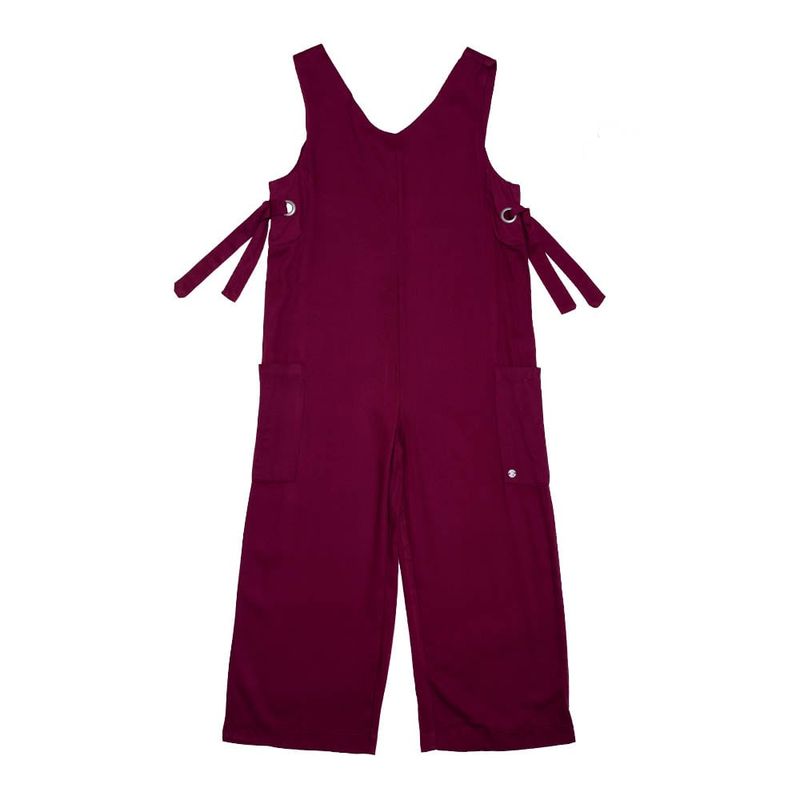 PILLIN - Enterito Algodón Invierno Niña Burdeo PILLIN