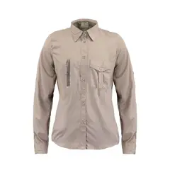 ABSOLUTE ZERO - Blusa Outdoor Lightwind W2000 Beige Mujer
