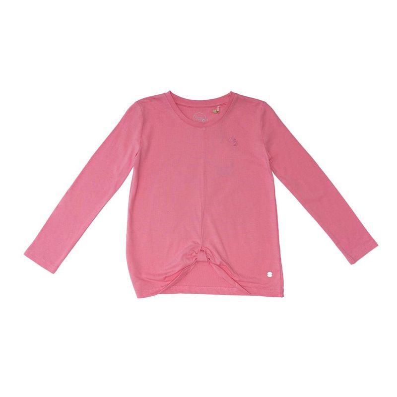 PILLIN - Polera Manga Larga Niña Rosado Pillin PILLIN