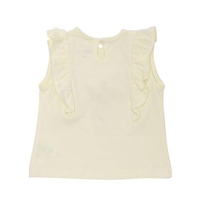 Imagen 2 del producto Polera Manga Corta Bebe Niña Amarillo