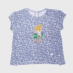 PILLIN - Polera Bebé Niña Azul