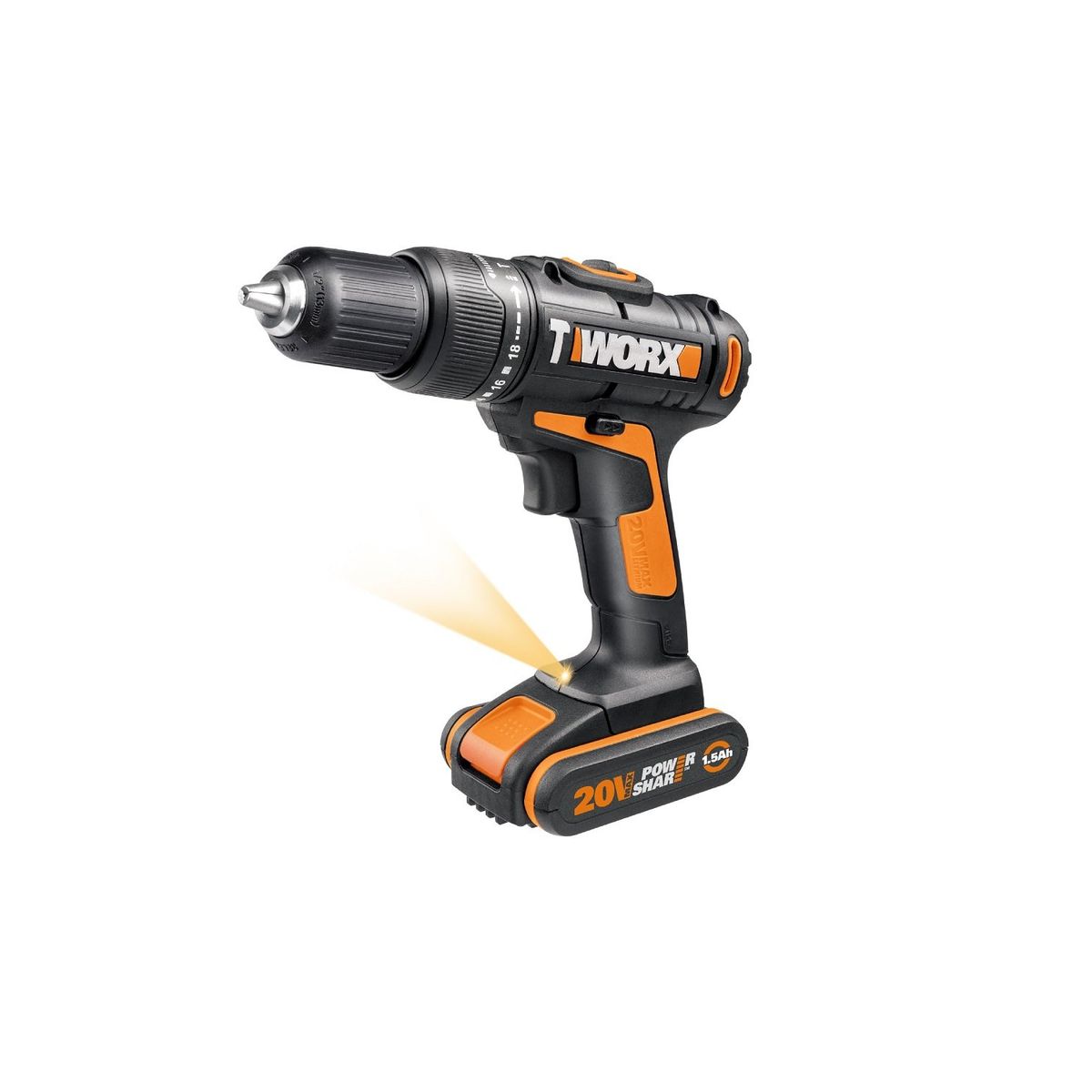 WORX - Taladro percutor 13mm a batería 20v Worx