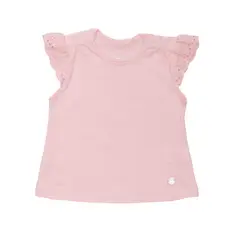 PILLIN - Polera Manga Corta Bebe Niña Rosado Pillín - Rosa