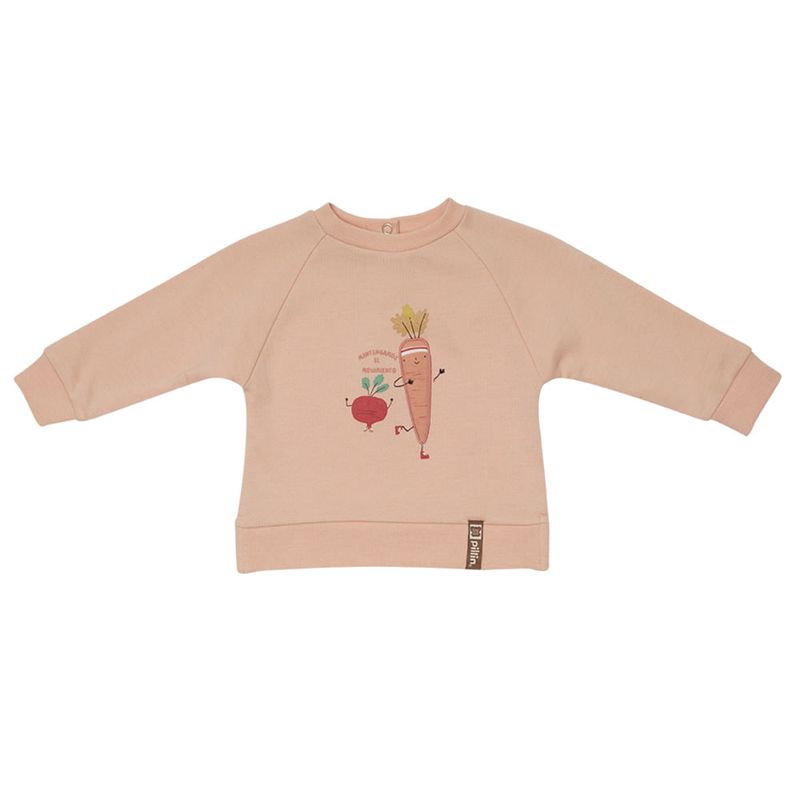 PILLIN - Poleron Bebe Niña Rosado Pillin PILLIN