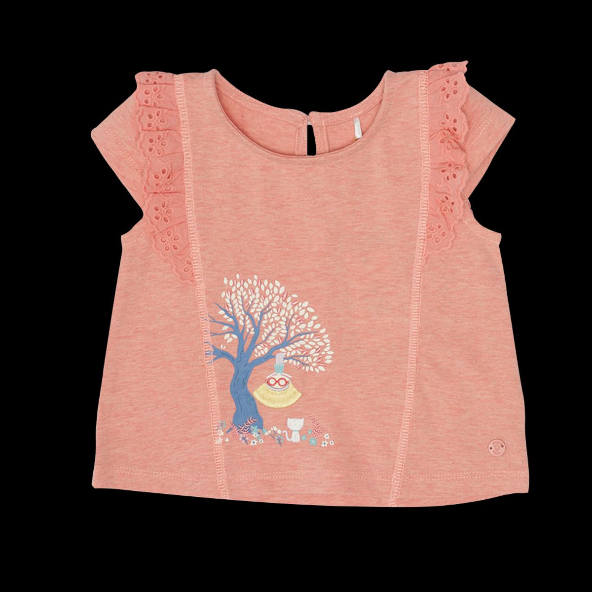 PILLIN - Polera Bebé Niña Rosado Pillin PILLIN