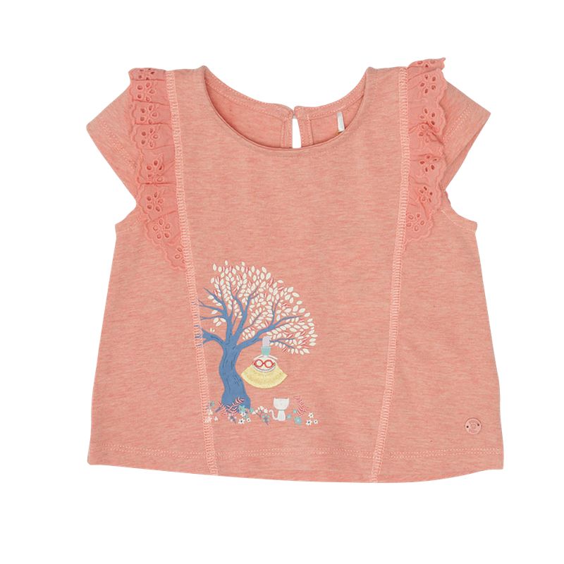 PILLIN - Polera Bebé Niña Rosado Pillin PILLIN