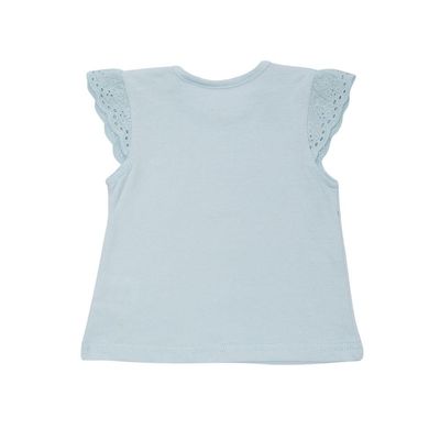 Imagen 2 del producto Polera Manga Corta Bebe Niña Turquesa