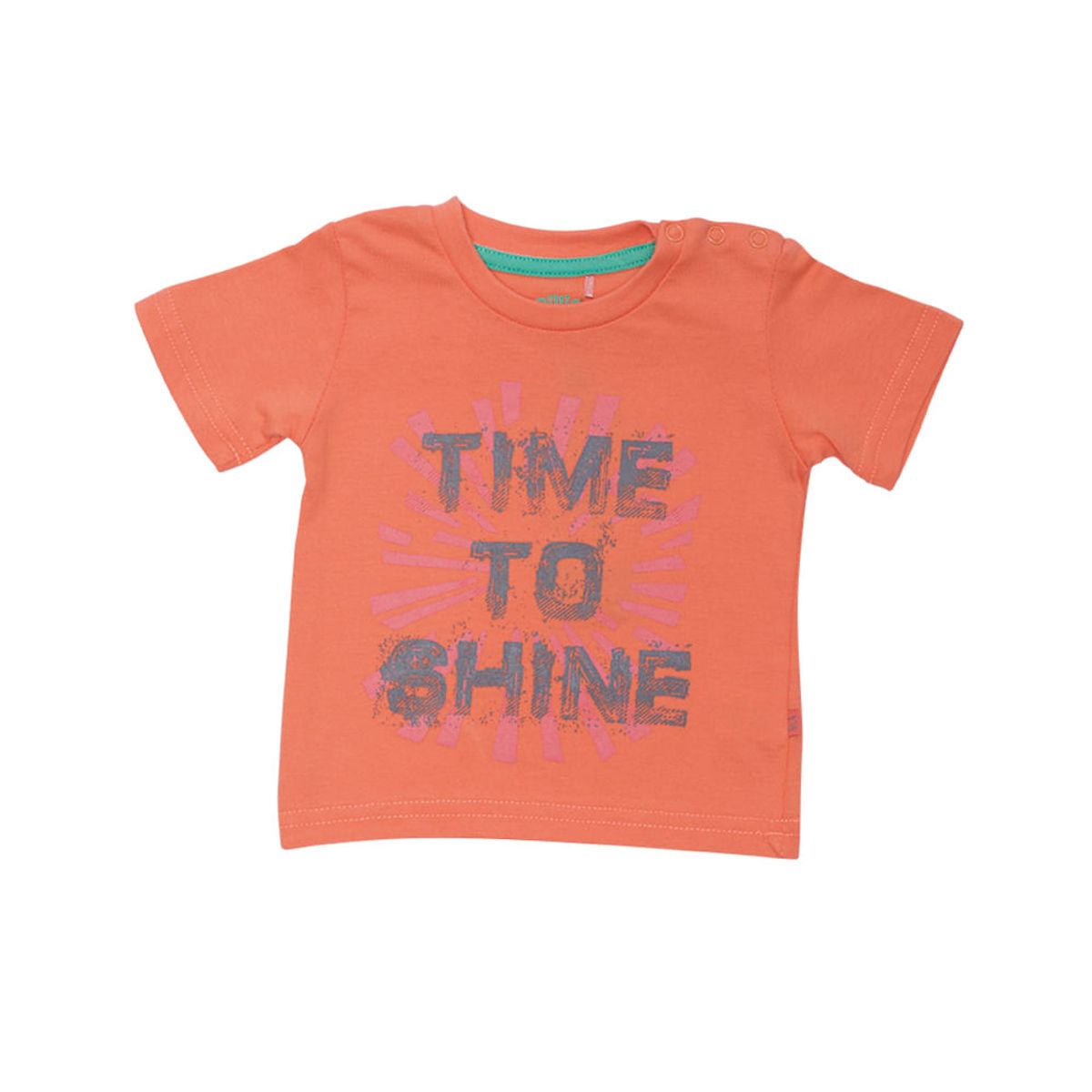 PILLIN - Polera Manga Corta Bebe Niño Coral Pillin PILLIN