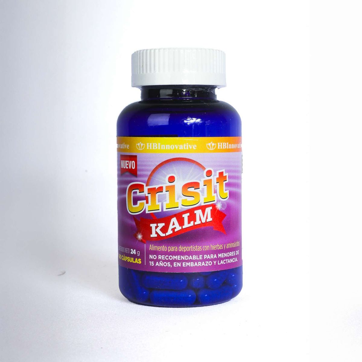 HB INNOVATIVE - RELAJANTE STRESS - CRISIT KALM X 60 CAPSULAS