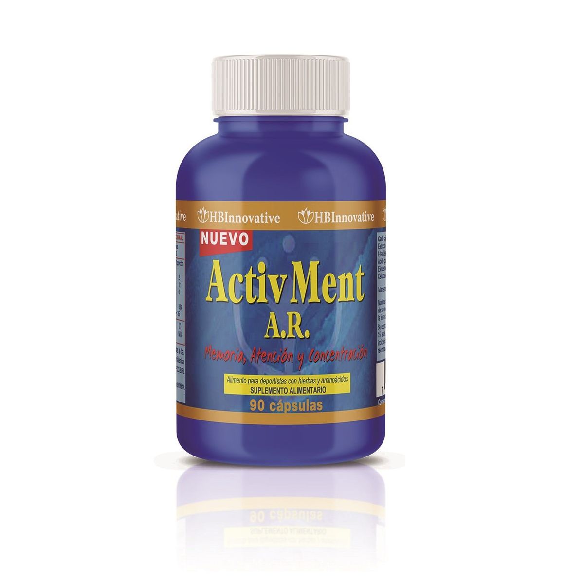 HB INNOVATIVE - MEMORIA Y CONCENTRACION - ACTIV MENT X 90 CAPS.