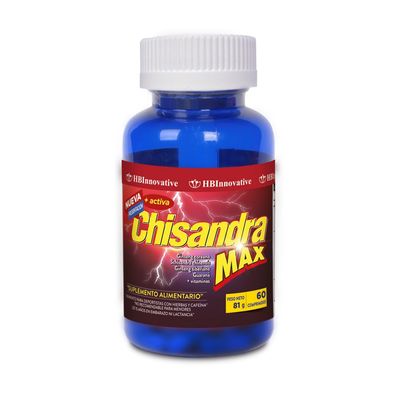 Imagen 2 del producto ENERGIZANTE - CHISANDRA MAX X 60 CAPSULAS