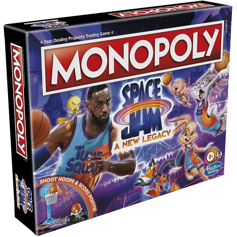 HASBRO - Monopoly Space Jam - Juego De Mesa - En Español